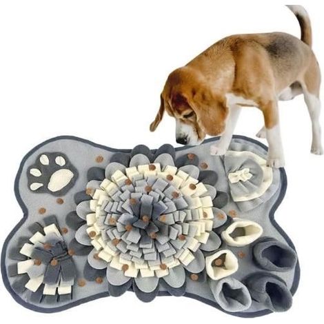 Tapis de Fouille Chien,40X60cm Tapis de Fouille pour Chien,Tapis de Fouille Lapin,Tapis de Fouille Alimentation Lente,Tapis de (1/4)