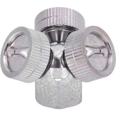 Buse d'arrosage à trois têtes G3 à filetage interne de 8 pouces pour système d'irrigation de jardin-AquaForge (1/5)