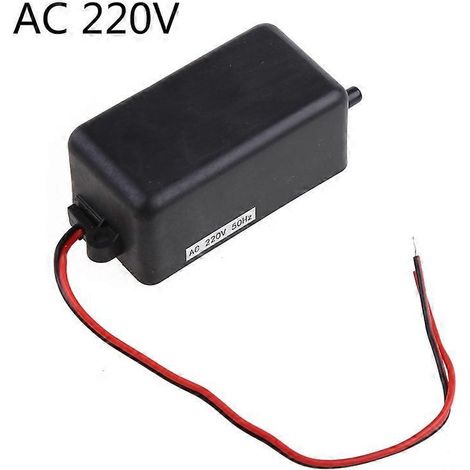 Pompe à air pour aquarium, ozoniseur 4 L/min, générateur d'ozone, pièces et accessoires, AC 110/220 V pour DC 12 V-AC220 V- (1/5)
