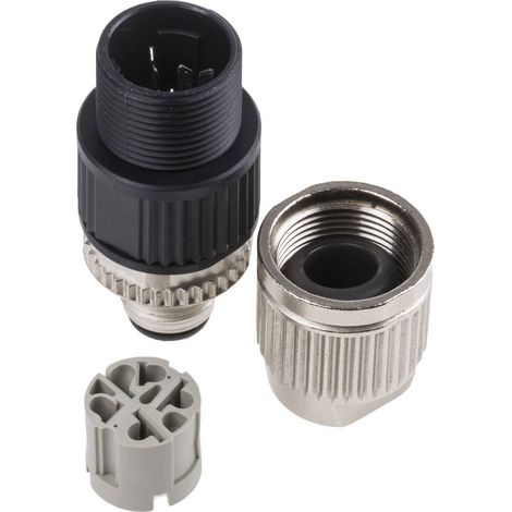 Harting 21 03 272 1505 Connettore non confezionato per sensore o attuatore M12 Spina dritta Numero di poli: 5 1 pz. (1/3)
