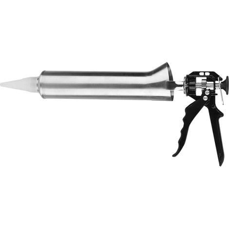 Caulking tool, mortar applicator, dotting sprayer, grout gun for concrete patio paving brick with 2 nozzles. Caulking tool kit. (1/5)