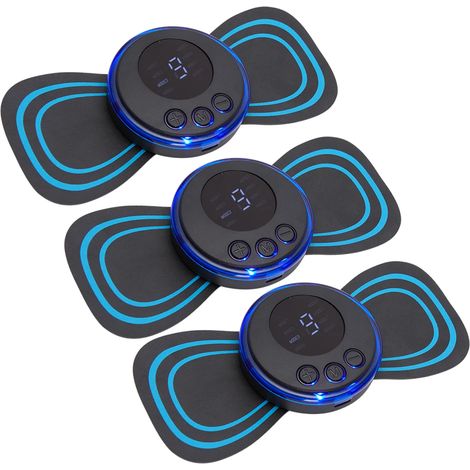 EMS-Muskelstimulationsgel für Nackenmassage, Linderung von Nackenschmerzen, Entspannung, Rückenmassage, Nackenmassage, Rückenmassage 02363-AquaForge