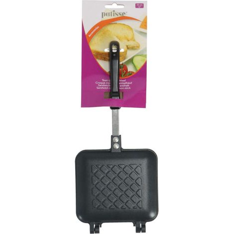 Patisse Metalen Tosti-IJzer Antikleef Nero (1/5)