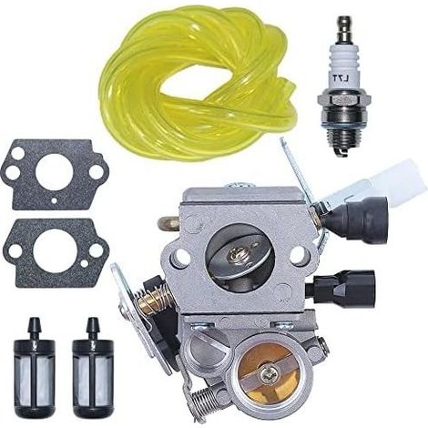 Kit de carburateur pour tronçonneuses Stihl Ms171 Ms181 Ms181C Ms211 – Compatible Zama C1Q S269 – Remplacement rapide et efficace (1/5)
