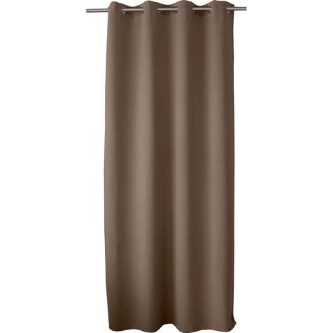 Rideau occultant OBSKUR 140 x 240 cm coloris VISON (1/3)