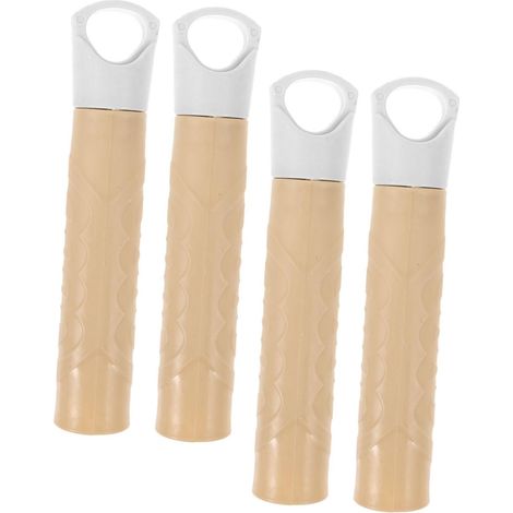 4pièces Lot De Poignées De Rechange Pour Balais à Franges Embouts Et (1/5)