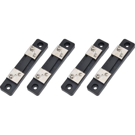 Kit de 4 Shunts de Courant 50A, Accessoires de Mesure AMP pour Multimètre, Pièces de Rechange pour Testeur (1/5)