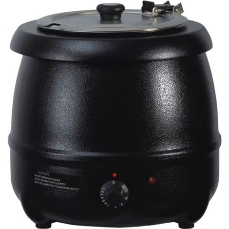 Marmite à Soupe Noire - 10 Litres - Atosa