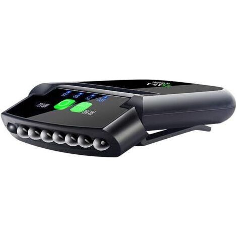 Lampe Frontale, Clip à LED sur La LumièRe du Capuchon avec Contrôle du Capteur Mains Libres Casquette à Bille Rotative Visor Light Phare Rechargeable étanche USB Lampe (1/5)
