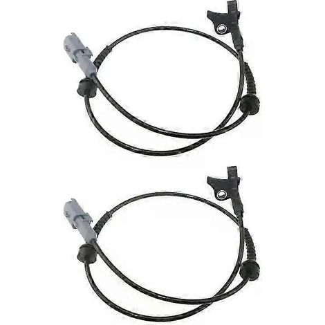 2x Passend für Peugeot 307, 308, 408, 3008, Citroen C4L, Raddrehzahlsensor hinten, ABS-Drehzahlsensor vorne und hinten, ABS-Sensor 9811802580-JXLGV (1/5)