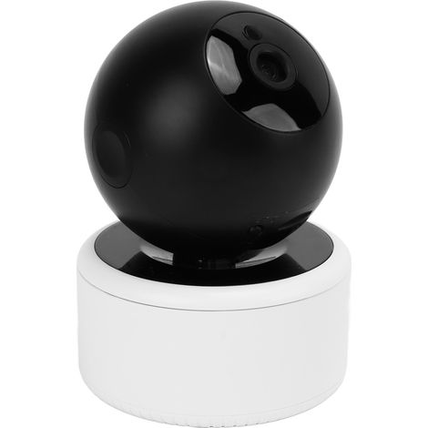 Caméra IP de sécurité domestique 3MP avec vision nocturne, détection de mouvement et interphone bidirectionnel pour bébé, chien, chat et autres animaux de compagnie (prise 100-240 V). (1/5)