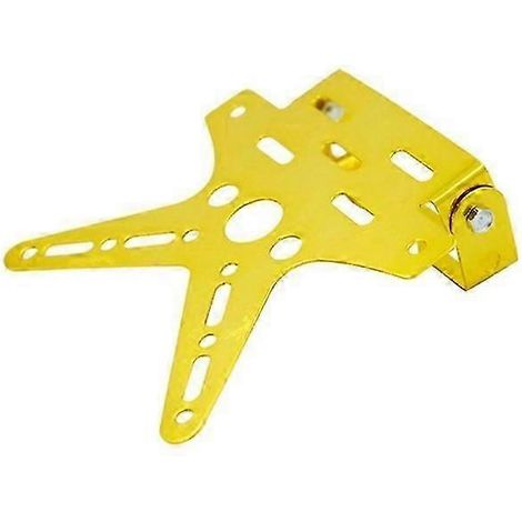 Tail Motorcycle Bracket License Plate Holder For Honda Xr230 Motard Xr250 Motard Crm250r Ar Crf450r Xr650r( Gold) (1/5)