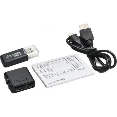 Caméra vidéo XD avec caméra intelligente 1080P avec carte mémoire 32G (1/5)