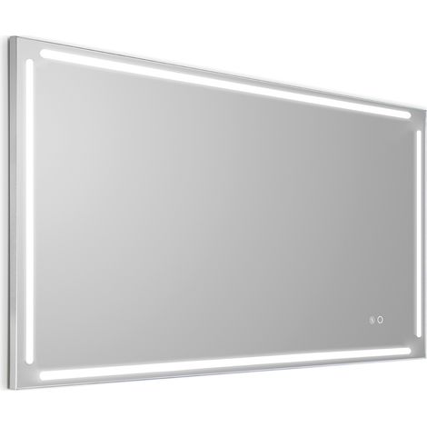 GEDY Paul specchio reversibile antiappannamento140X80 con led codice prod: 000032043800000 (1/3)
