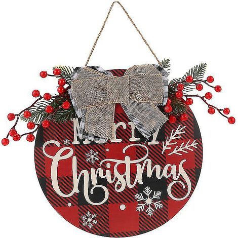 1 plaque murale décorative de Noël