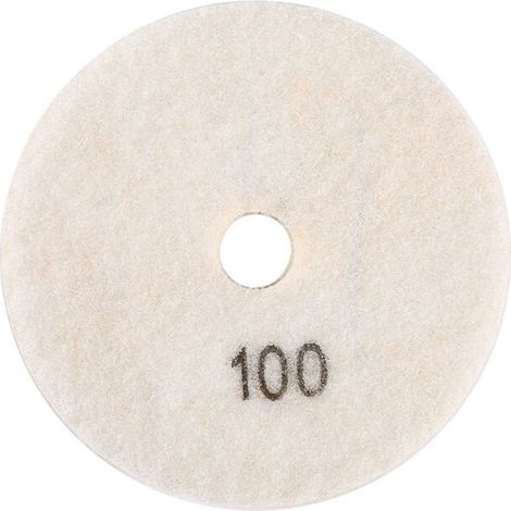 100 mm (4 Zoll) Nassschleifscheibe mit Diamantkern für Marmor und Granit (Körnung 100) (1/5)