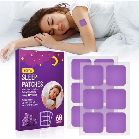 Cerotti per il sonno, 60 pezzi per un sonno profondo per adulti, cuscinetti per favorire il sonno, adesivi che promuovono un sonno profondo, per migliorare la qualità naturale del sonno. (1/5)