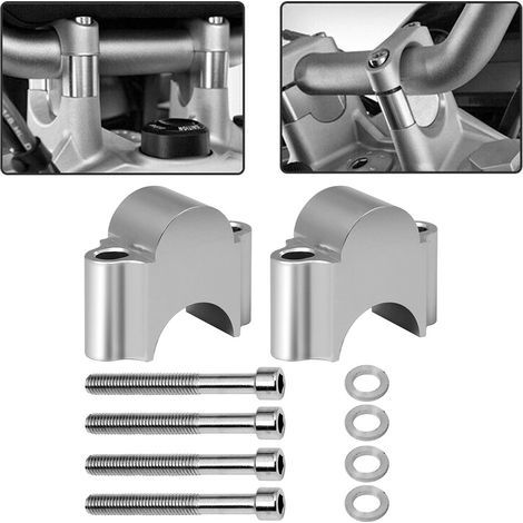 Guidon Moto Code 2 pouces Lifter 22mm Grease Retainer Universel Accessoires (1/4)