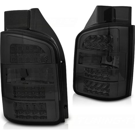 Pilotos traseros LED para VW T5 10-15 TRANSPORTER HUMO (1/4)