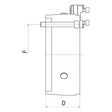 Mandrin de tour à tige conique DURO T taille 160mm KK 6 RÖHM (1/5)