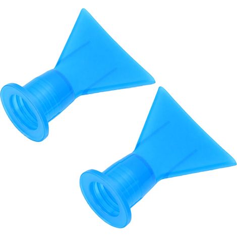 2 ugelli piatti ondulati per pistola per sigillante con filettatura da 14,5 mm, ideali per casa, bagno, cucina, finestre e porte. (1/5)