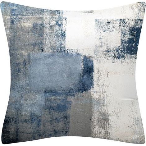 Fundas de cojín de 40x40 cm, juego de 2 fundas de cojín de arte abstracto - Funda de almohada decorativa de galería contemporánea para dormitorio, sofá y sala de estar. 26 (1/3)