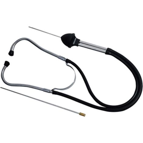 aqxreight Mécanique Automatique Stéthoscope du Cylindre pour Le Diagnostic du Bruit du Moteur Outil de Diagnostic en Acier Inoxydable pour Les Véhicules et Les Machines. (1/5)