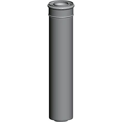 Wolf Tuyau d&39échappement / air Cob 2651725 1000 mm, DN 60/100, enfichable, blanc
