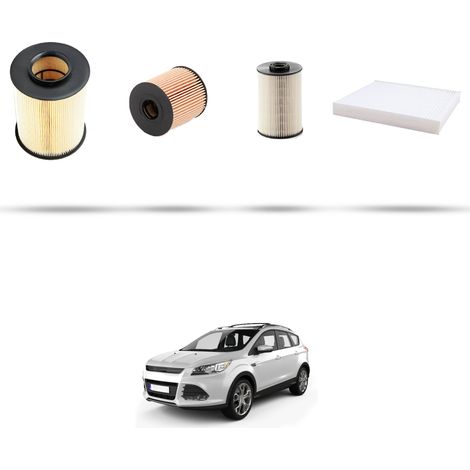 Kit tagliando 4 filtri compatibile con Ford Kuga II 2.0 TDCI 103kw dal 2012 (1/5)