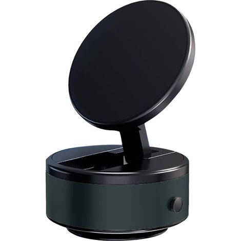 Support magnétique de téléphone portable pour voiture - Support de téléphone magnétique à ventouse pour voiture - Support de téléphone magnétique pliable à ventouse pour voiture (1/5)