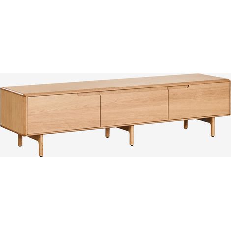 Meuble TV en bois Treveris SKLUM &x2194&xFE0E 180 cm (1/5)