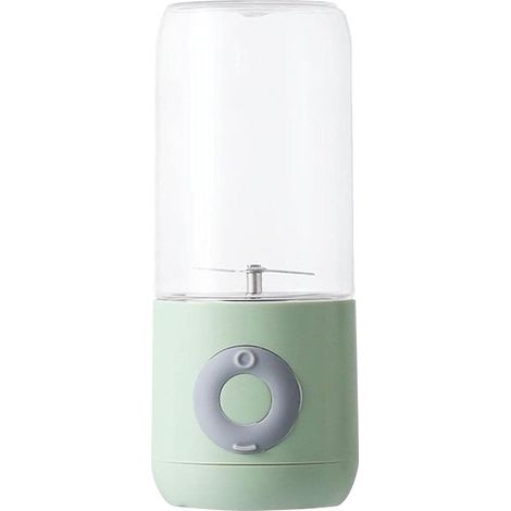 1 mini presse-agrumes portable rechargeable par USB (vert), mini jus (1/5)