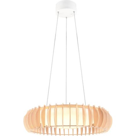 Suspension RL Monte bois clair LED 40W CCT 60cm var. (1/3)