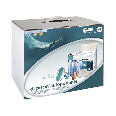 Kit chimico GRE per piscine fino a 15 metri cubi (1/2)