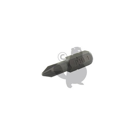 Punta de destornillador 1/4 Gedore Six Pans Conductores para tornillos cruciformes Phillips (ph) 1 x 25.-pl