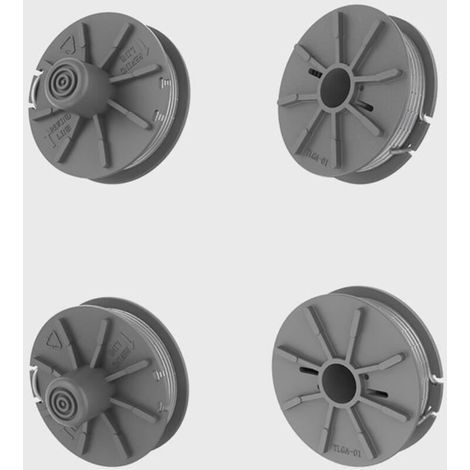 Schneidfadenspule für Gardena 5307-20, passend für die Rasentrimmer GARDENA EasyCut 400, ComfortCut 450 und PowerCut 500 (1/3)