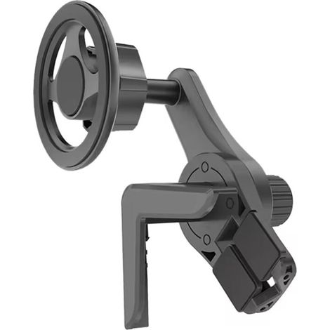 Adecuado para soportes magnéticos plegables para teléfonos de coche, rotación de 360°.