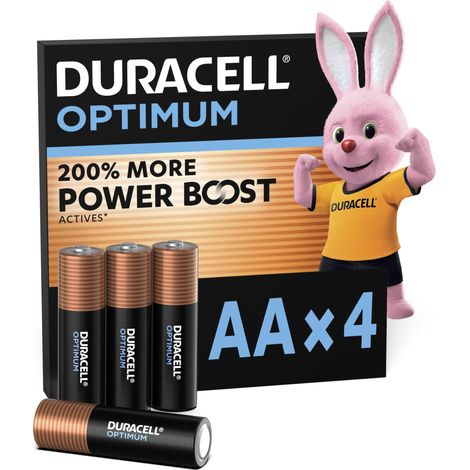 Pila Stilo Duracell PZ 4 Duracell Optimum 1,5 v Aa (Optimum) 20 Blister (1/5)
