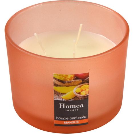Bougie Verrine Parfumée "Essentiel" 11cm Mangue (1/2)