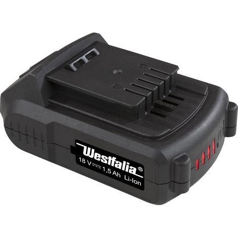 Batterie Li-Ion 18V 1,5 Ah Légère pour Outils Sans Fil Compatible 18V