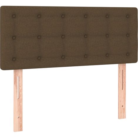 Maison Exclusive - Testiera Marrone Scuro 80x5x78/88 cm in Tessuto (1/5)