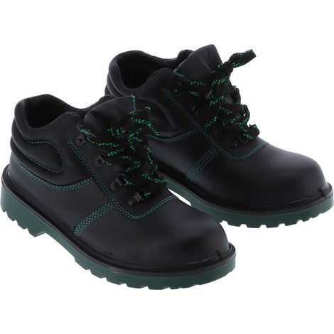 Chaussures de sécurité homme cuir vache, embout acier anti-perforation, résistantes à l’usure, protection cheville, pointure 40, 250mm/9.8in (1/5)