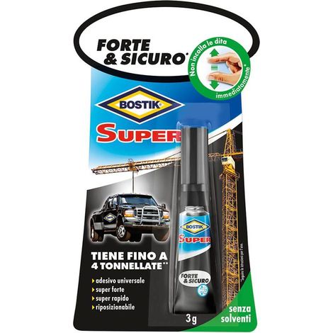 ADESIVO ISTANTANEO 'FORTE E SICURO' gr. 3