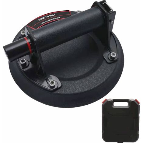 Irovami Ventouse à vide de 8 pouces, capacité de charge de 200 kg, lève-verre robuste pour le levage de verre et de granit (1/5)