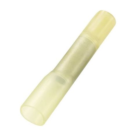 TRU COMPONENTS 739142 TERMINALI CON GUAINA TERMORETRAIBILE 4MM² COMPLETAMENTE ISOLATI GIALLO 30PZ