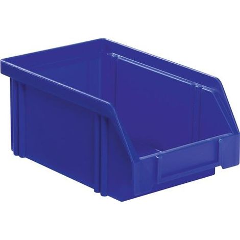 Sichtlagerkasten LK L160/140xB105xH75mm Polystyrol blau LA-KA-PE (1/4)