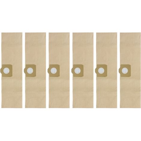 Lot de 6 sacs à poussière pour aspirateur WD3/MV3/WV3/WV4/WD3200SE4002/A2200, accessoires en papier (1/5)