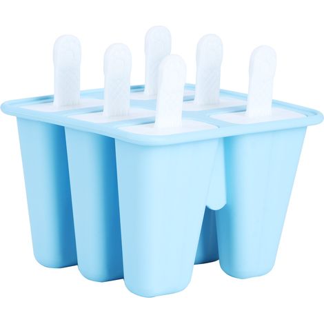 Selbstgemachte, wiederverwendbare Eisformen – Küchenzubehör – Blaue Eisform (1/5)