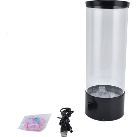 Lampe de nuit d'aquarium Acaleph Light à couleurs changeantes, alimentée par USB, pour étudier à la maison (1/5)