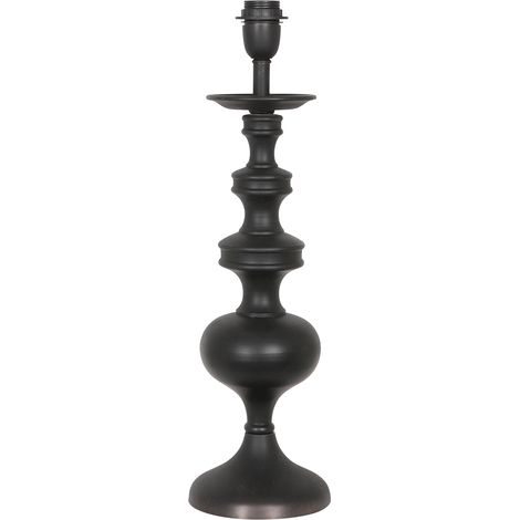Anne Lighting - tischlampe - Lyons - schwarz - holz - Ø 16cm - (1/4)